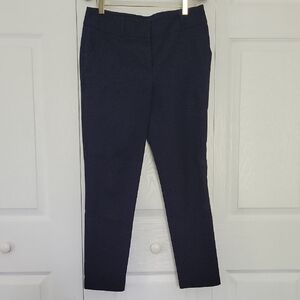 LOFT Blue Ankle Cropped Pants